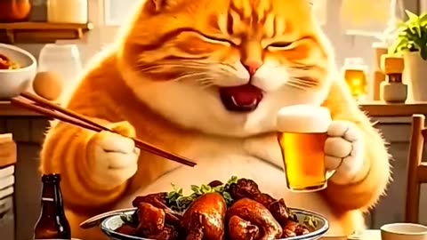 Funny Cooking Cat Video 😂 _ Chef Cat Kitchen Fail Compilation 🐱🍳