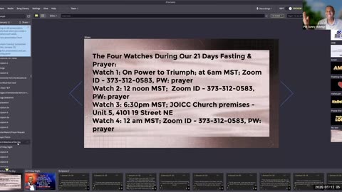 1st Watch - Day 8 Of 21 Days Fasting & Prayer || January 12, 2026 || 6am