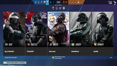 Playing R6 Ranked With Friends