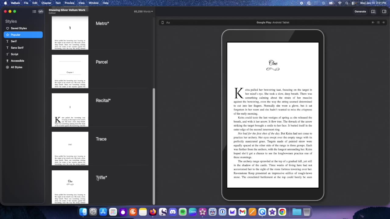 Tutorial || Format Your Novel using Vellum