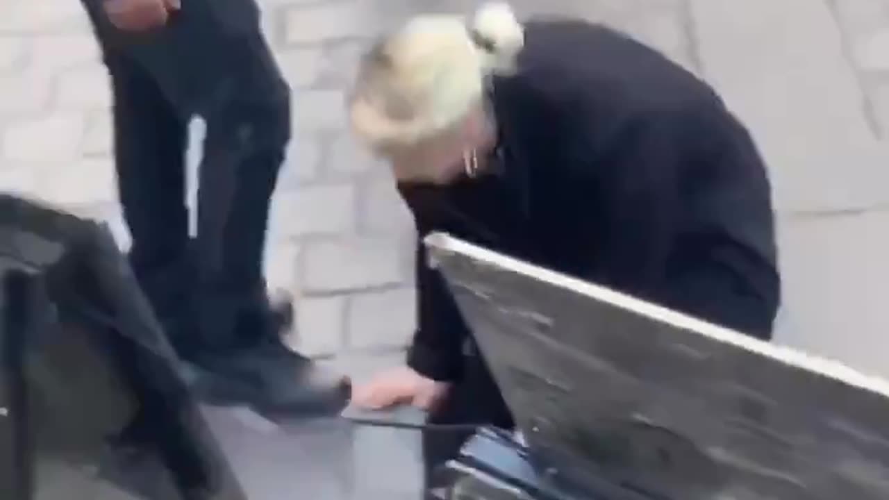 This woman is a disgusting specimen