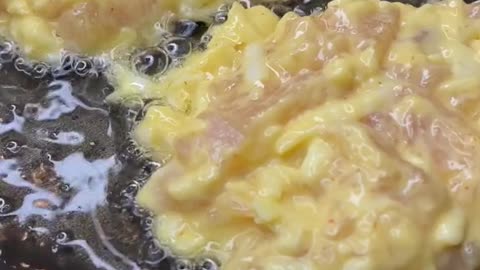 Chicken mince cutlets with cheese