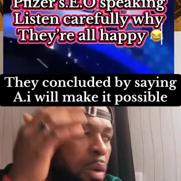 “We will reduce the number of people in The World by 50%” - Albert Bourla Pfizer CEO