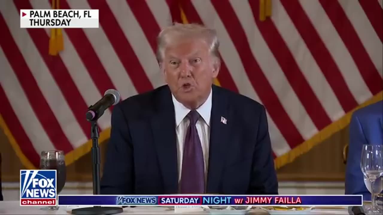 What were Obama and Trump saying to each other_