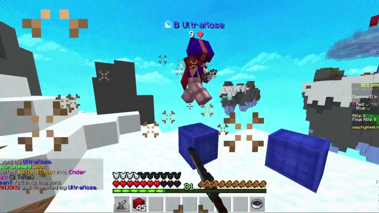 I MASTERED 12 NEW SKILLS in Minecraft Bedwars 😱