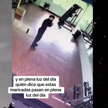 Ghost attack at the gym