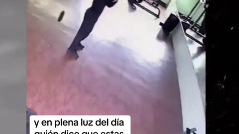 Ghost attack at the gym