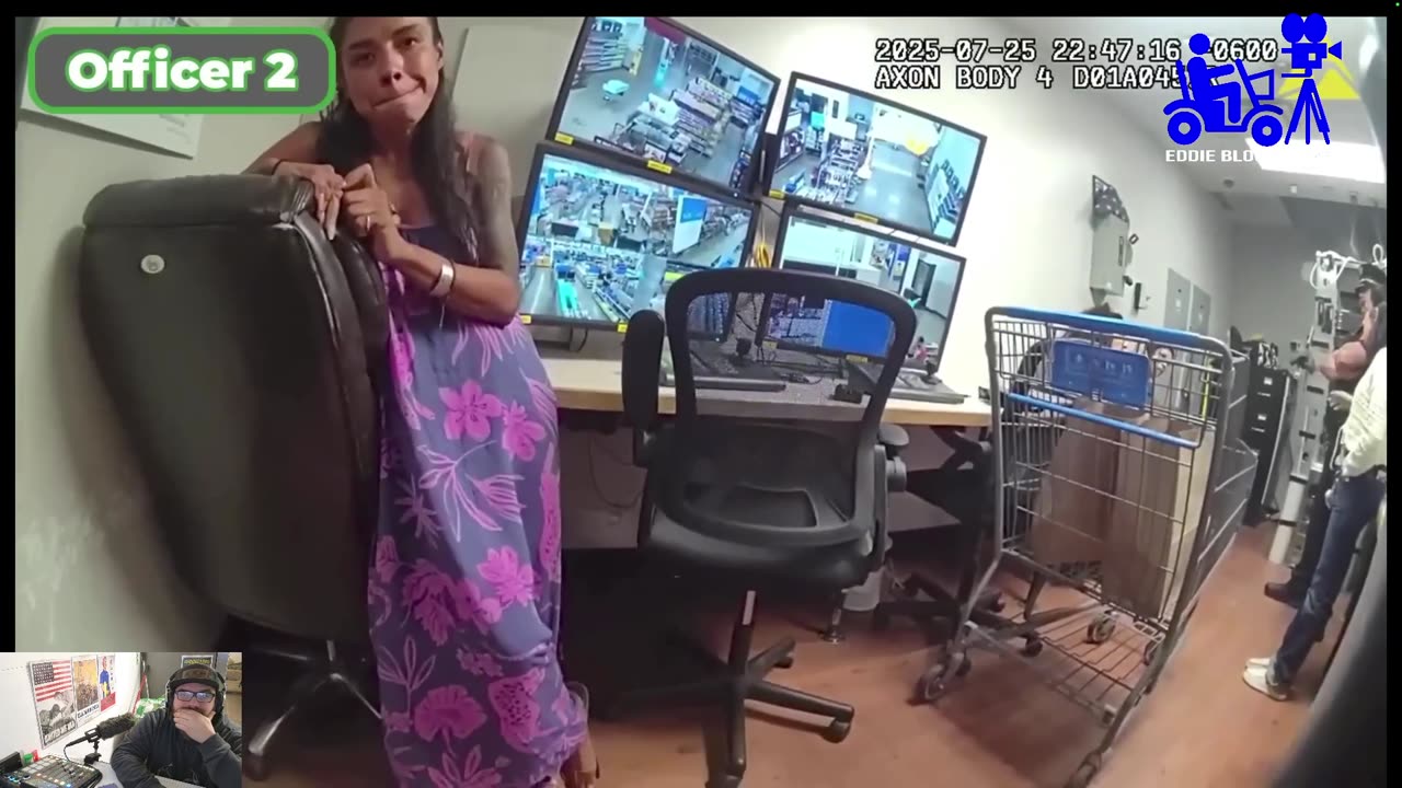 Cops SURPRISE Walmart Shoplifter Stealing a Bag Full of Merchandise