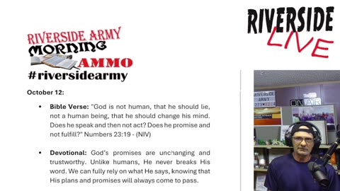 Riverside Morning Ammo Daily Devotional 10.12.25