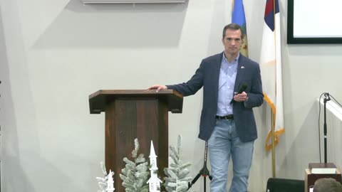 Jeff Starling at OK2A Canadian/Grady Counties Meeting 1-10-26