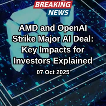 AMD and OpenAI Strike Major AI Deal