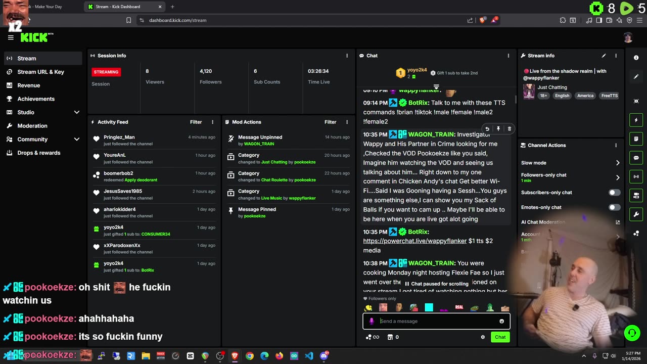 🔴Live from the shadow realm | with @wappyflanker