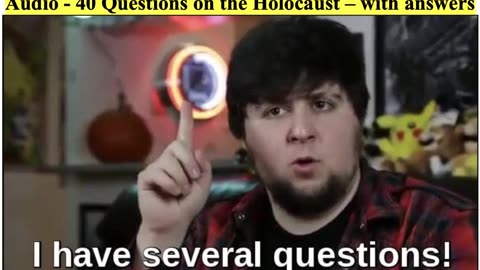 40 Questions About The Holocaust