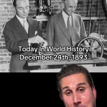 THE HISTORIC MOMENT OF DECEMBER 24th, 1893