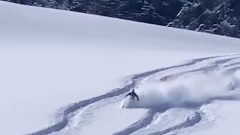 Heliskiing In Powdery Chilean Snow