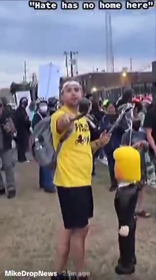 Children Beat and STAB Trump Effigy as Unhinged Leftists Cheer