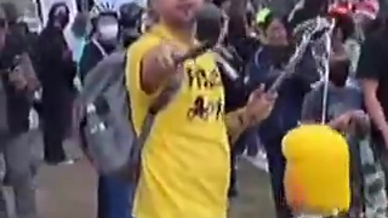 Children Beat and STAB Trump Effigy as Unhinged Leftists Cheer