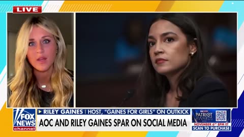 AOC's public feud with Riley Gaines takes personal turn: 'LOW BLOWS'