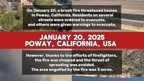 January 20, 2025 Poway, California, USA