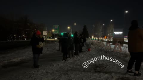 LIVE: Anti-ICE Protesters Outside a Homewood Suites by Hilton in New Brighton, Minnesota