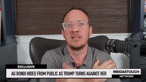 🚨AG Bondi HIDES from Public as Trump TURNS AGAINST HER