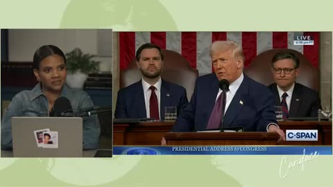 Candace Show - Watch With Me President Trump’s Address To Congress 3-4-25