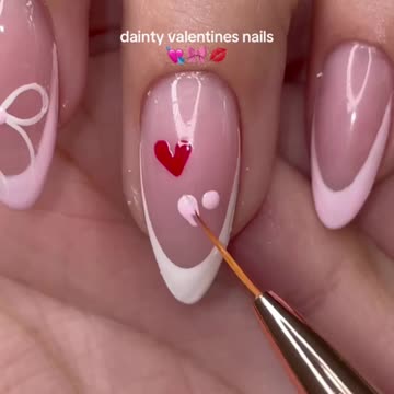 💅✨ Love at First Polish: Valentine Day Nails You'll Adore! ❤️🎀