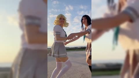 Cute cosplay