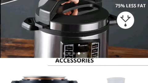 MasterPro Multi-Cooker Pressure 6L – a 12-in-1 electric powerhouse