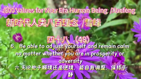 800 Values for New Era Human Being（48）