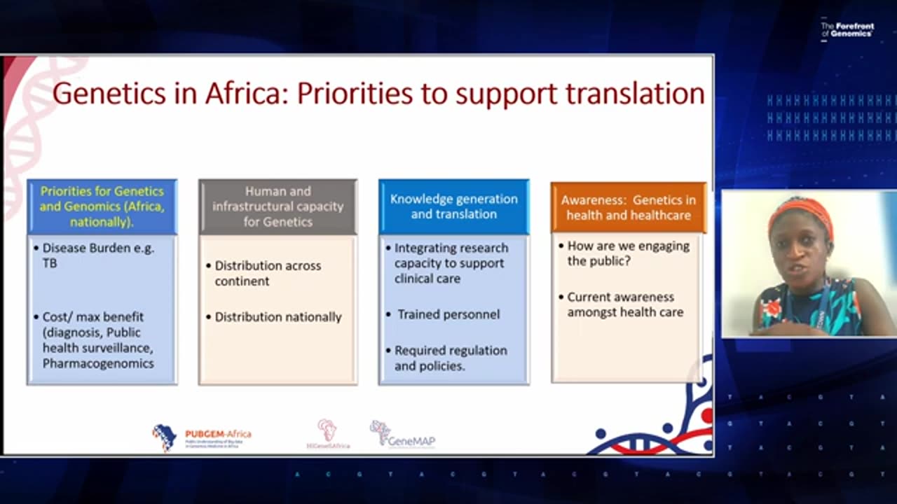 Centering Science and Health Equity in Genomics - Nchangwi Syntia Munung
