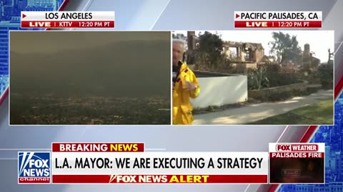 LA mayor facing backlash for wildfire response