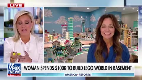 'More than a hobby'_ Woman spends $100K to build LEGO World in basement