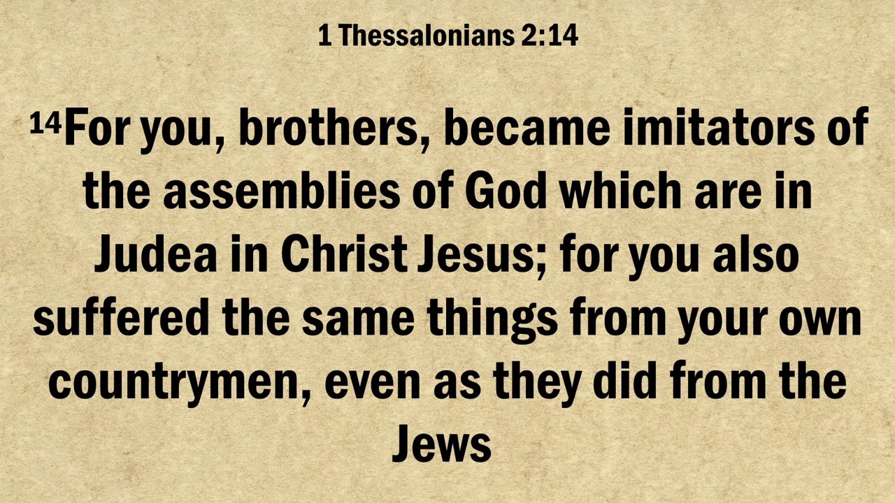 1 Thessalonians 2