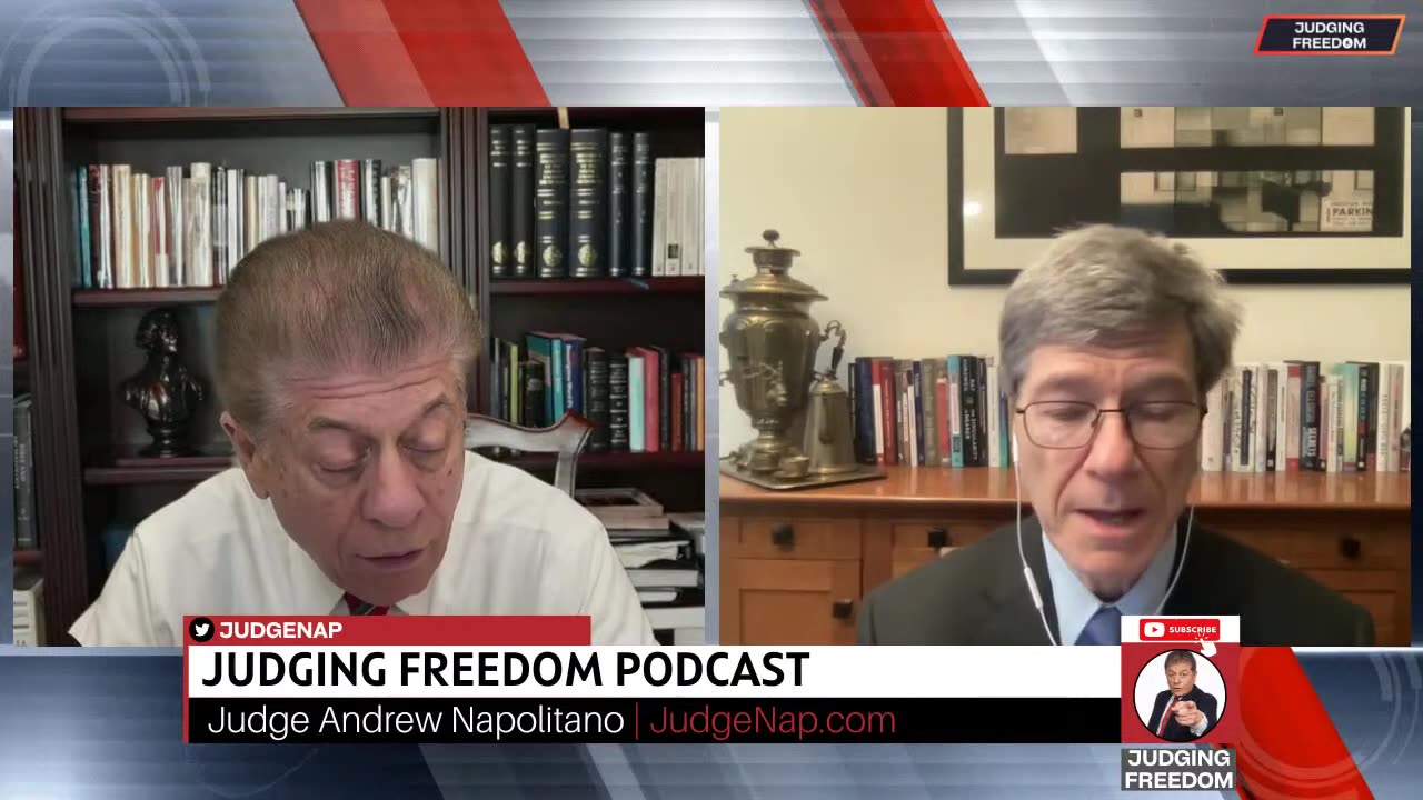 Judge Napolitano w/ Prof. Jeffrey Sachs : Does Trump Want Peace? - 1/8/25