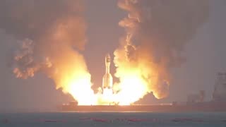 China has launched the world’s largest solid fuel rocket, Gravity-1, again