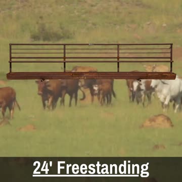Freestanding Feed Bunk Panels
