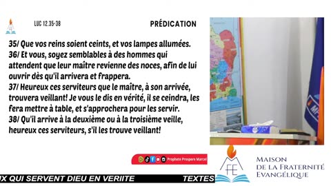 CULTE DU 12/10/2025 THEME : HEUREUX CEUX QUI SERVENT DIEU EN VERITE