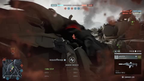 Being Circled by tanks in Battlefield 6