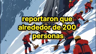 Rescatan a Cientos de personas en las Laderas del Everest.