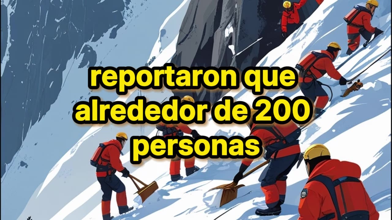 Rescatan a Cientos de personas en las Laderas del Everest.