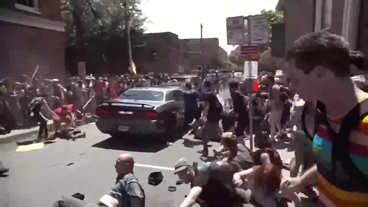 Possible Truth Behind Charlottesville's Collision [Protest "Car Attack"] 2017