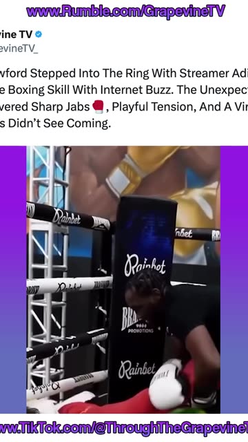 Terence Crawford Sparred With Streamer Adin Ross In A Viral Boxing Crossover.