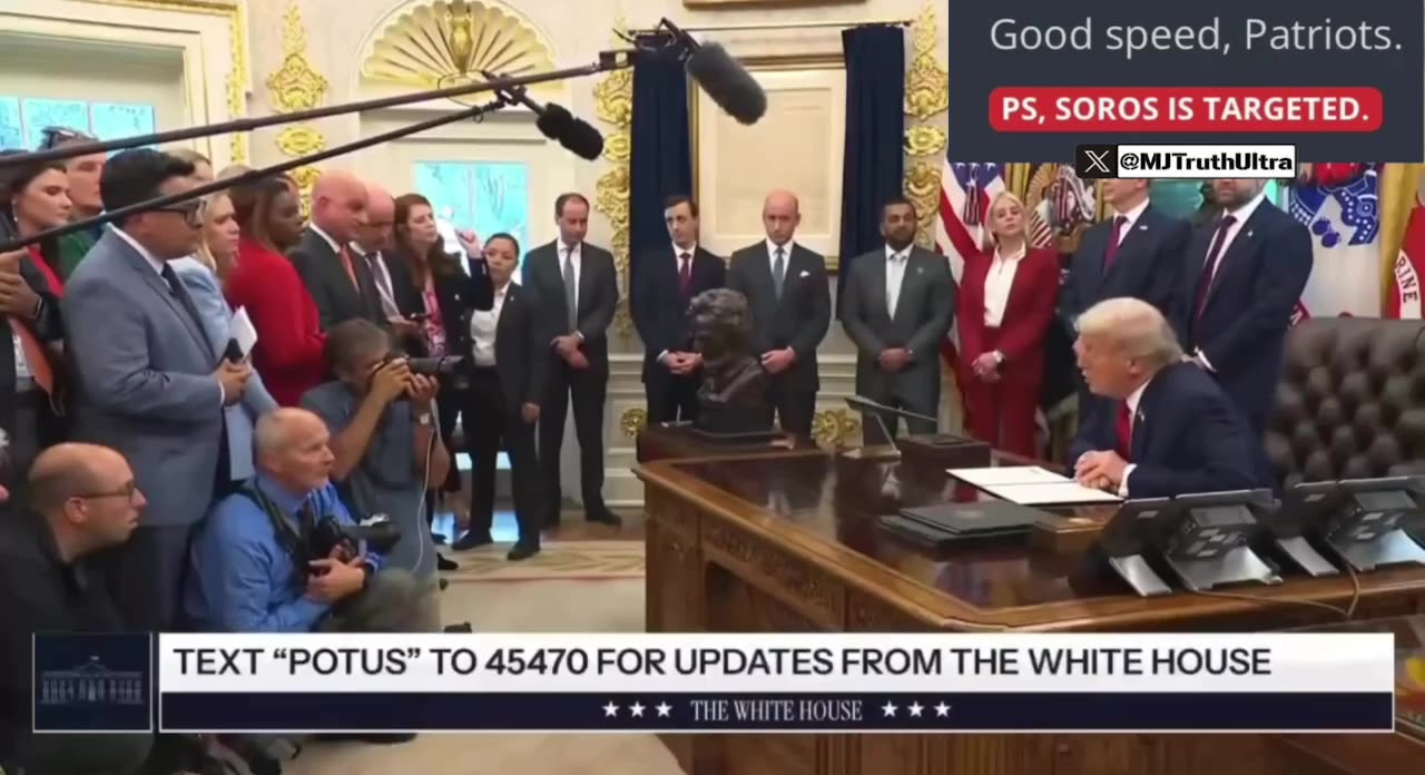 Trump on Antifa - Soros and Reid Hoffman Targeted