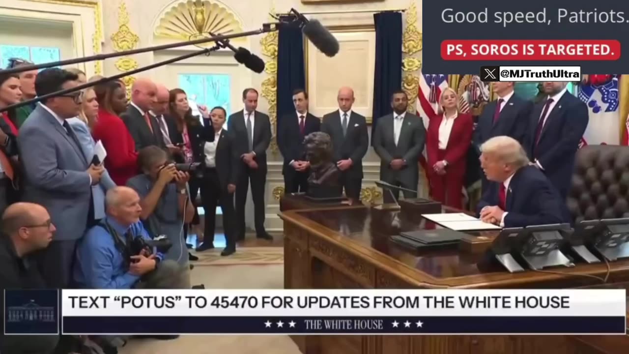 Trump on Antifa - Soros and Reid Hoffman Targeted