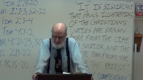 10-05-25: Part 5: An Exposition of 1 Timothy