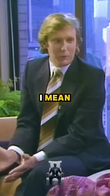 🟢 WATCH: A Young Donald Trump Explains His Religion