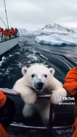 Reuniting a polar bear cub with it’s family