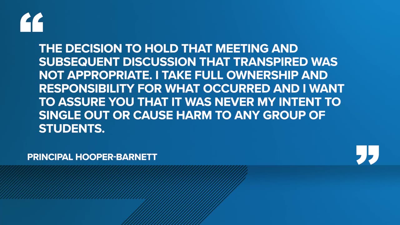 Dallas principal replaced after calling a meeting for black students only