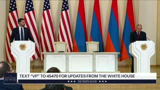 Vice President JD Vance Delivers Remarks with Prime Minister Nikol Pashinyan of Armenia